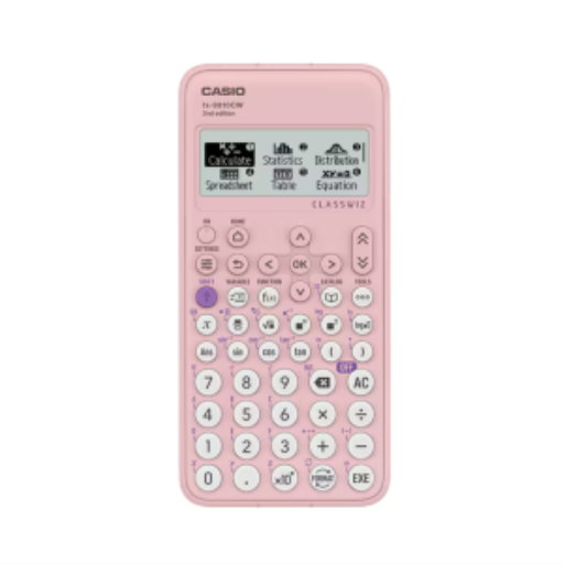 Casio FX-9910CW PINK AAA Power Scientific Calculator