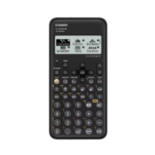 Casio FX-9910CW BLACK AAA Power Scientific Calculator