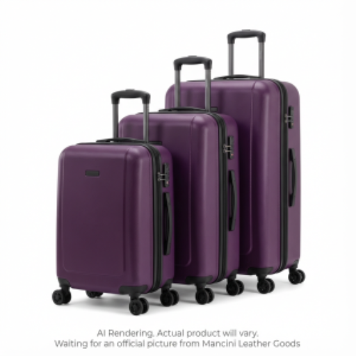Perth Collection ABS Luggage Set