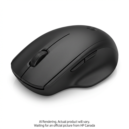 HP 280 silencieuse noire souris sans fil Canada – Bilingue français
