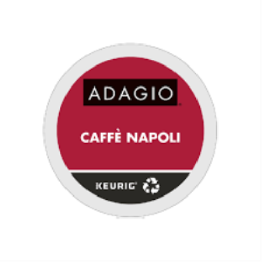 CAFÉ-DOSSETTE K-CUP ADAGIO CAFFÈ NAPOLI TORRÉFACTION FONCÉE 24/BT