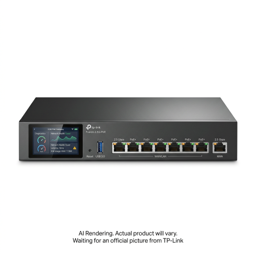 Fusion 2.5G PoE Omada PoE Gateway