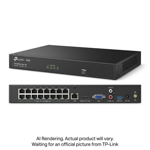 16 Channel PoE+ Network Video Recorder