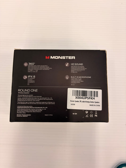 Monster Portable Wireless Speaker (Round One)