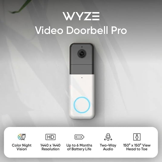 Wyze Wireless Video Doorbell Pro