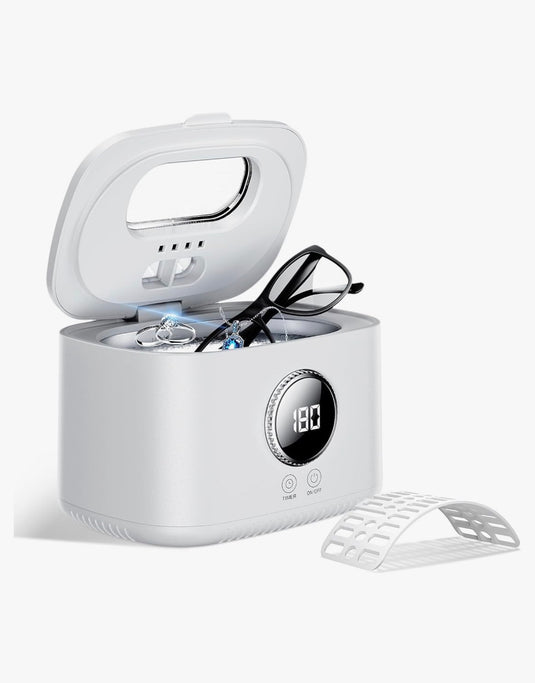 47kHz Ultrasonic Jewelry Cleaner, 600ml Ultrasonic Retainer Cleaner Machine