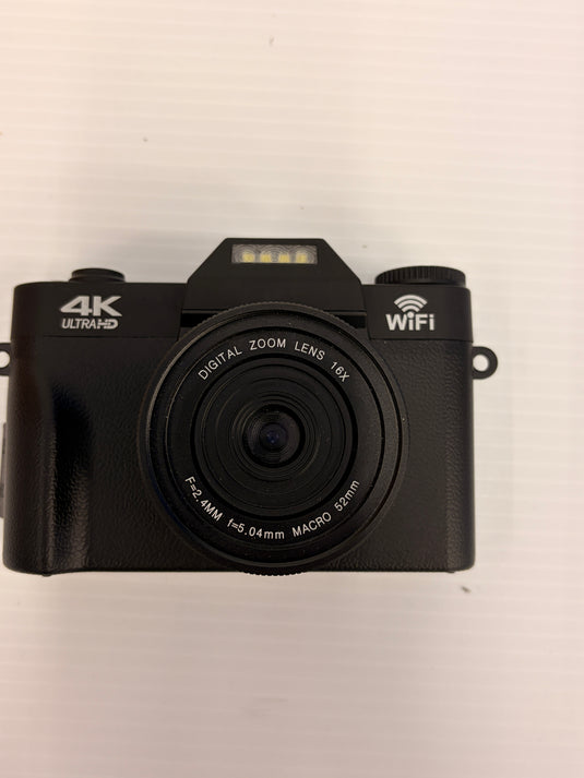 4K Digital Camera for Photography & Vlogging