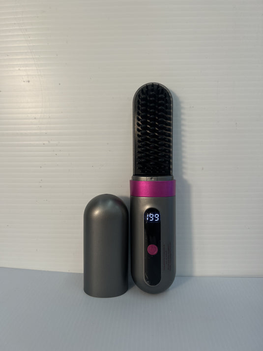 Cordless Hair Straightener Brush “AOLBSPD”