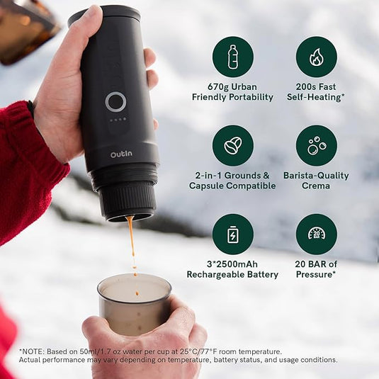Machine à expresso électrique portable OutIn Nano