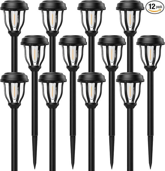 12 Pack Solar Lights