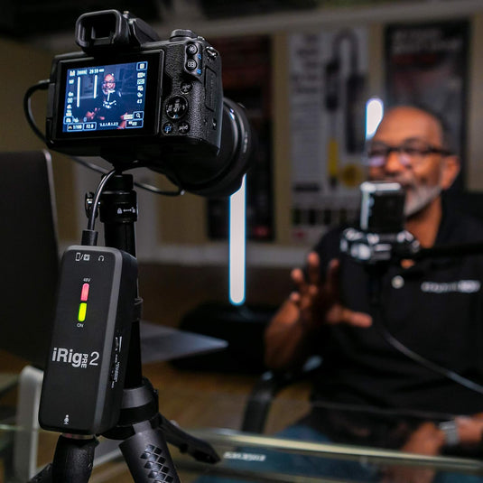 IK Multimedia iRig Pre 2 XLR Mic Interface with Phantom Power