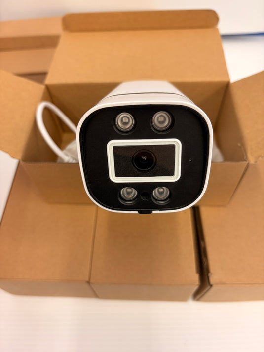 Wired Security Camera System, 4X 5MP Camera, 8CH DVR with 512GB HDD