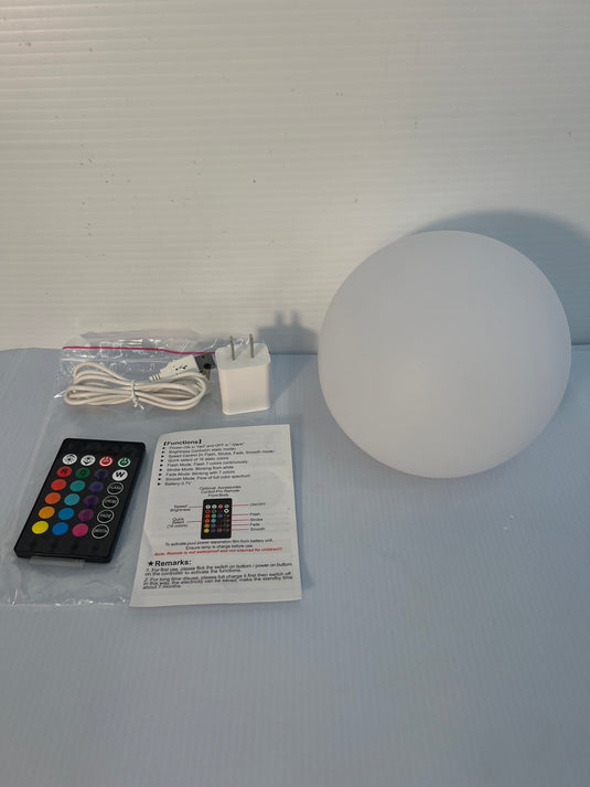 Solar Ball Lights Outdoor 16 Colors Rechargeable