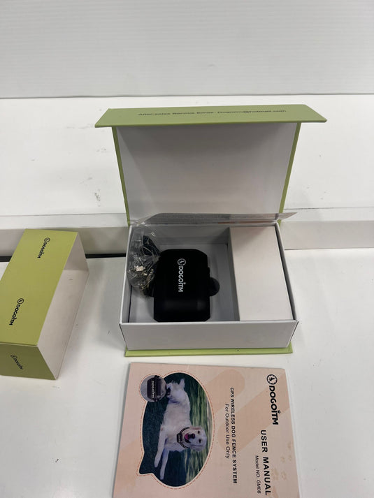 Wireless Dog Fence System, Wireless Gps Collar with 3 Correction Modes, Pet Containment System with Intelligent Signal Ia, Electric Dog Fence Collar