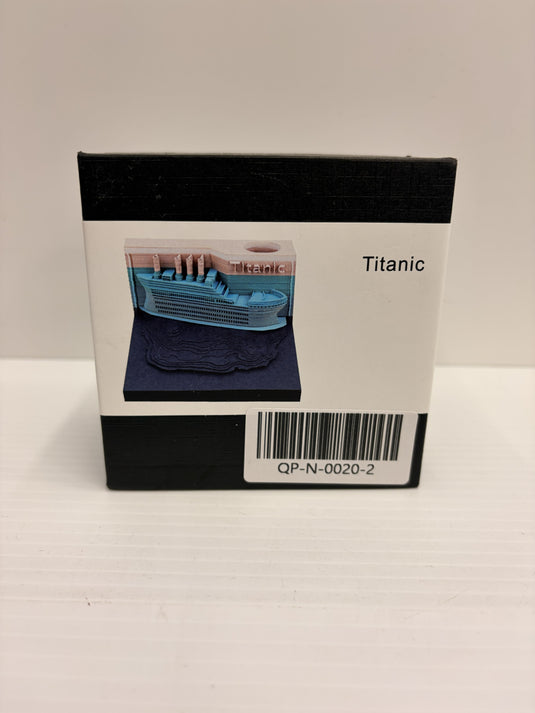 3-D Titanic memo Pad