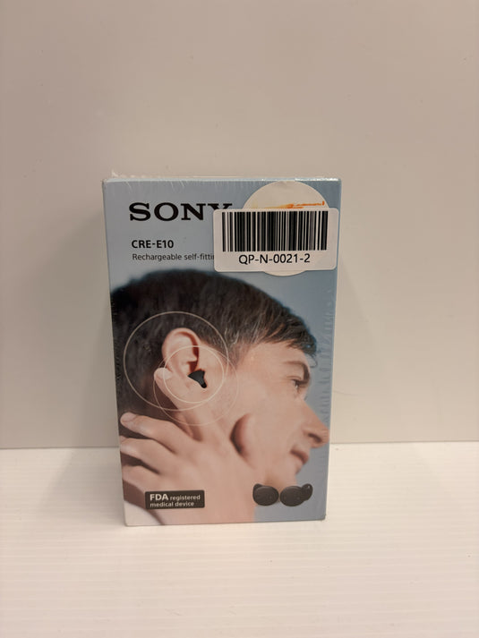 Sony CRE-E10 Rechargeable Self-Fitting OTC Hearing Aid