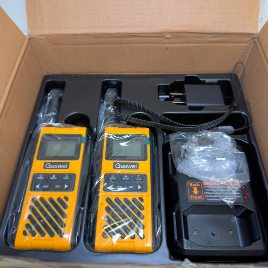 Gaswei G1pro Walkie Talkies Long Range for Adults 4 Pack