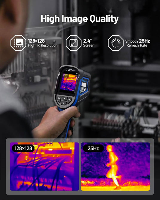 TOPDON TC004 Mini Handheld Thermal Imaging Camera