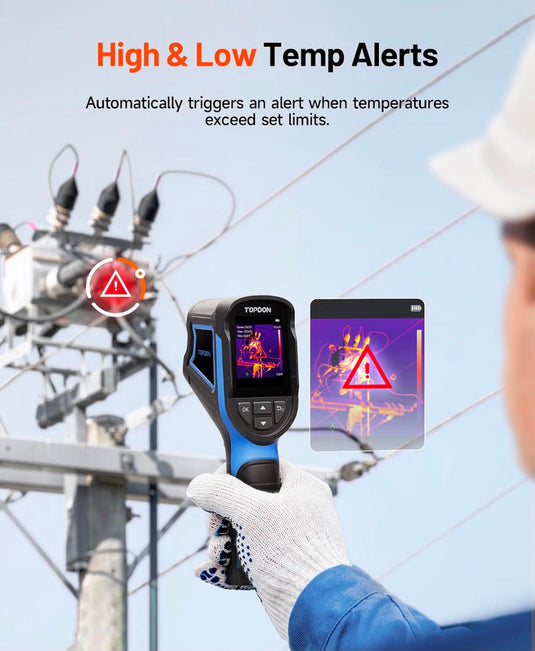 TOPDON TC004 Mini Handheld Thermal Imaging Camera