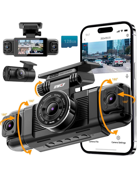 IIWEY N5 4 Channel Dash Cam