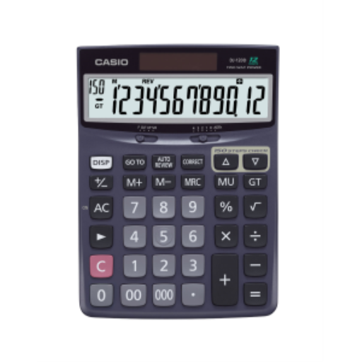 Calculatrice de bureau Casio DJ-120D