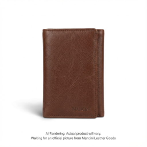 PORTEFEUILLE HOMME À TROIS VOLETS AVEC AILLETTE