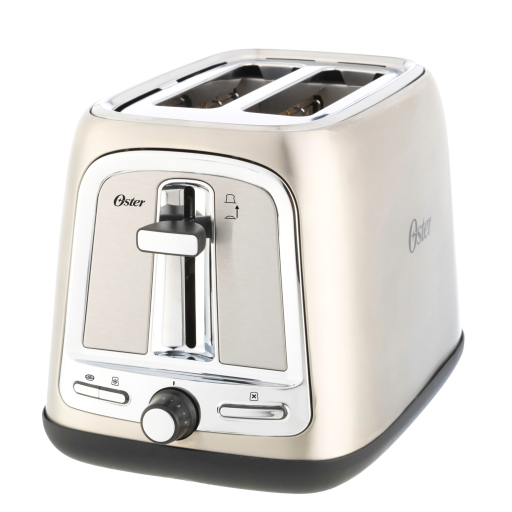 Oster 2119148 2-Slice Extra-Wide Slot Toaster ? Stainless Steel with 7 Shade Settings