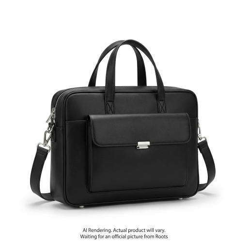 Sacoche pour ordinateur portable Rts Pu noire