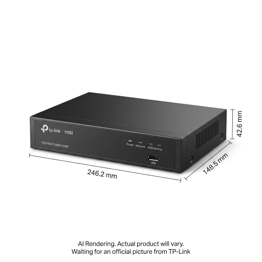8 Channel PoE Network Video Recorder