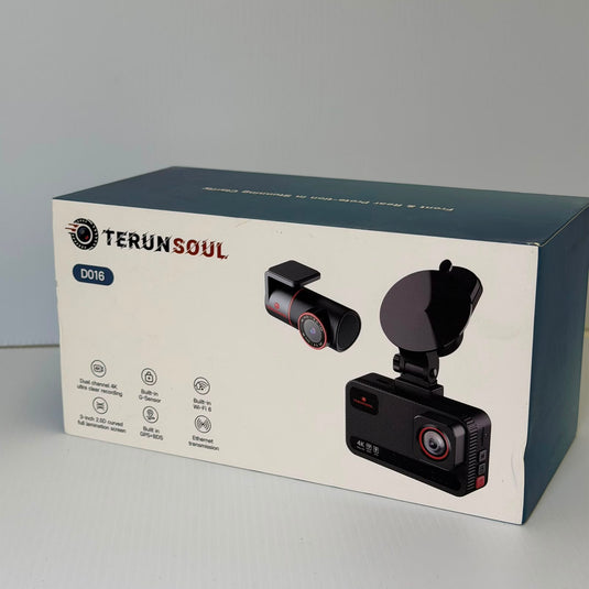 4K+4K Dash Cam Front and Rear, Free 128GB Card Included, 5.8GHz WiFi