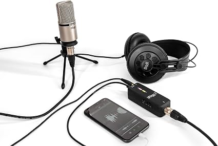 IK Multimedia iRig Pre 2 XLR Mic Interface with Phantom Power
