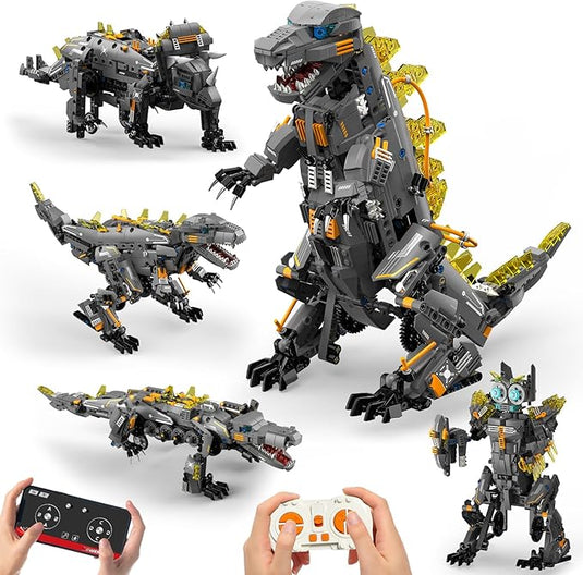 Sunrad 5 in 1 Robot Building Kit 935 PCS, STEM Robotics for Kids