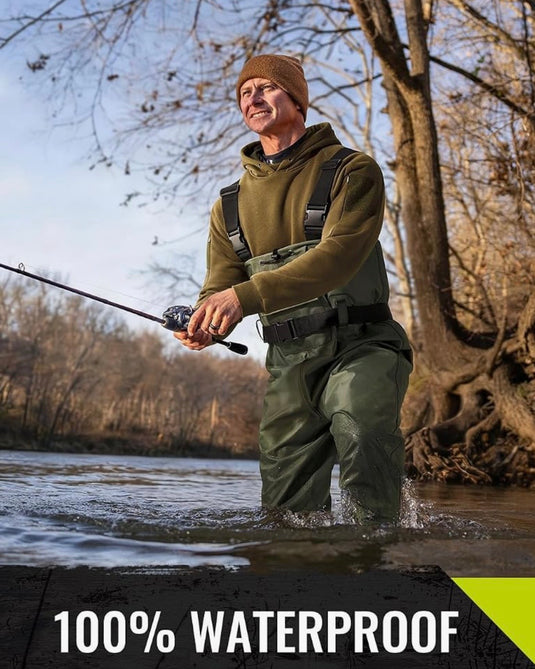 TIDEWE Chest Waders for Men Women, Waterproof Fishing Waders