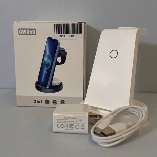 3-in-1 Wireless Charging Station for iPhone, AirPods & Apple Devices