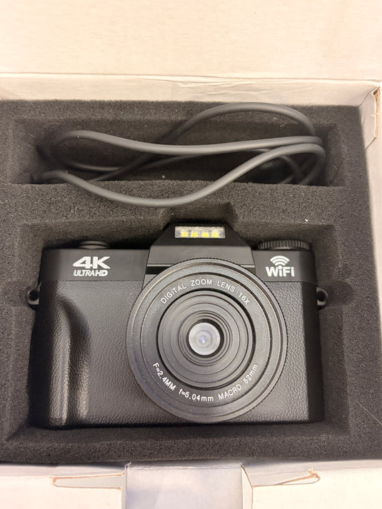 4K Digital Camera for Photography & Vlogging