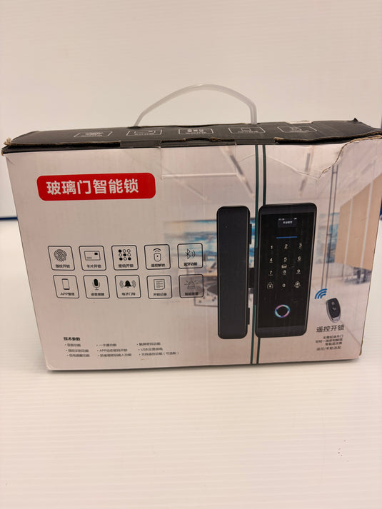 Smart Fingerprint Glass Door Lock