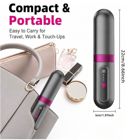 Cordless Hair Straightener Brush “AOLBSPD”