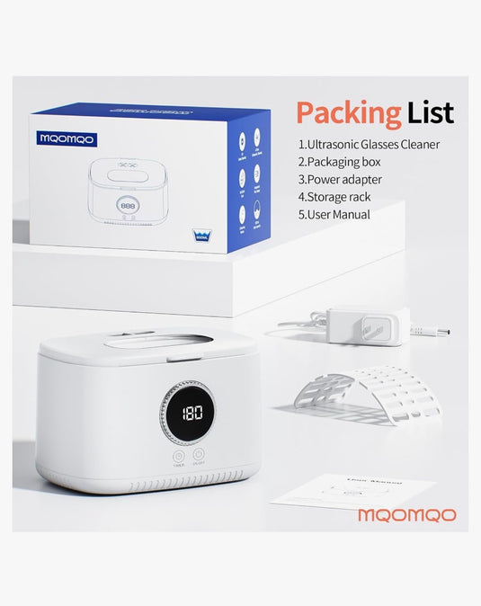 47kHz Ultrasonic Jewelry Cleaner, 600ml Ultrasonic Retainer Cleaner Machine