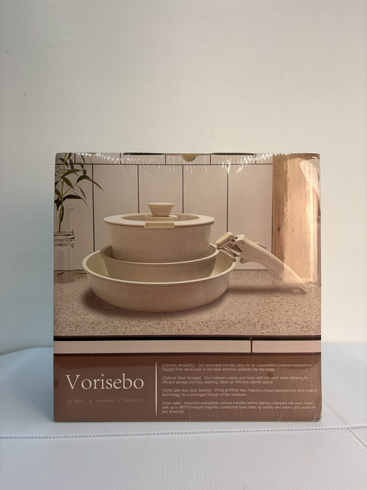 Vorisebo 5-Piece Nonstick Cookware Set