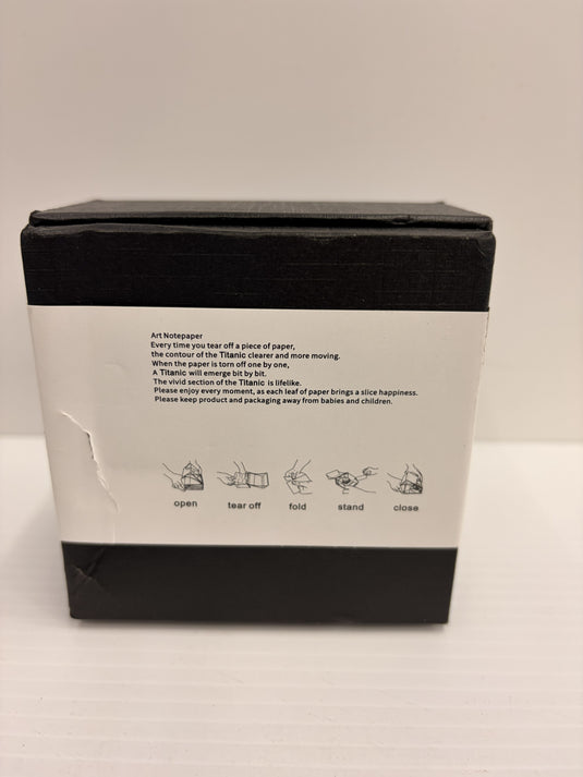 3-D Titanic memo Pad