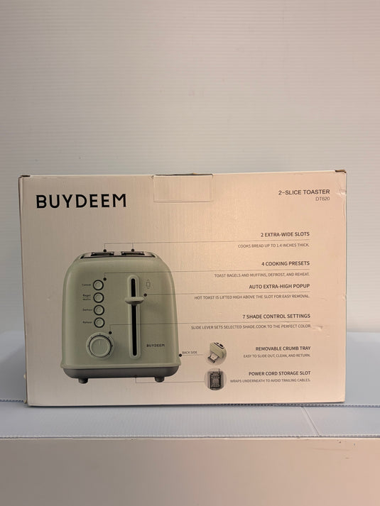 BUYDEEM DT260 2-SLICE TOASTER