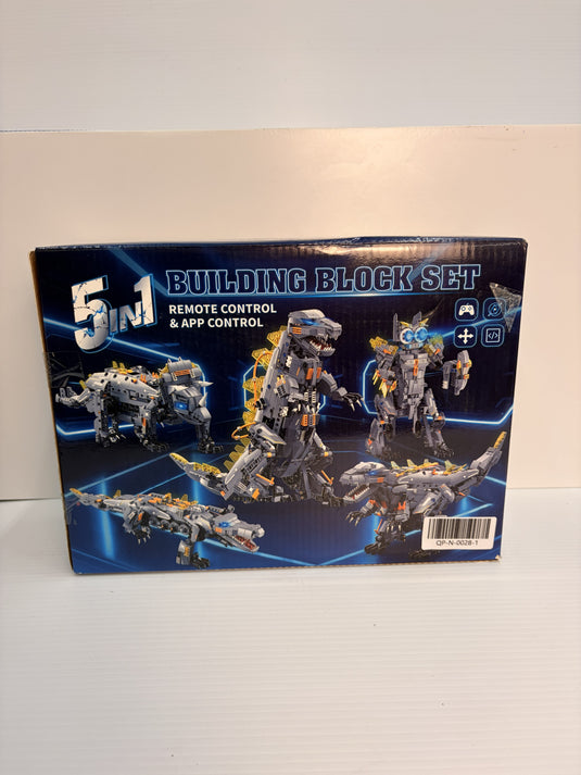 Sunrad 5 in 1 Robot Building Kit 935 PCS, STEM Robotics for Kids
