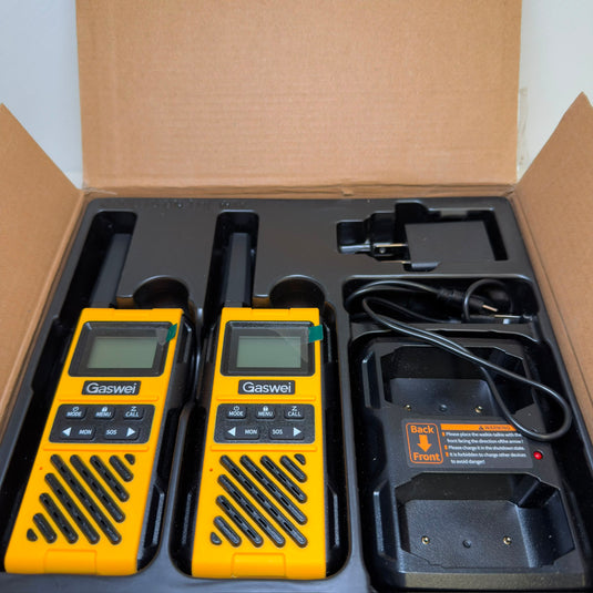 Gaswei G1pro Walkie Talkies Long Range for Adults 4 Pack