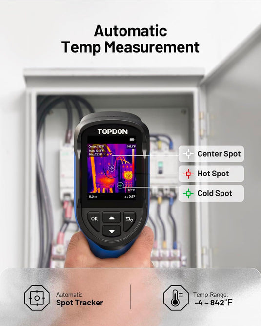 TOPDON TC004 Mini Handheld Thermal Imaging Camera